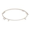 Nowoczesna lampa sufitowa beżowy minimalistyczny plafon FOURTY ROUND IX BEIGE 11954 Nowodvorski Lighting 
